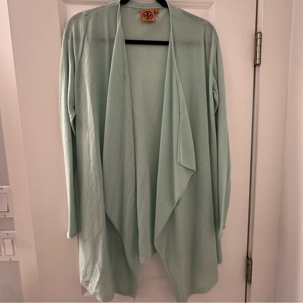 Tory Burch Waterfall Cardigan - 100% Cashmere - Picture 2 of 6